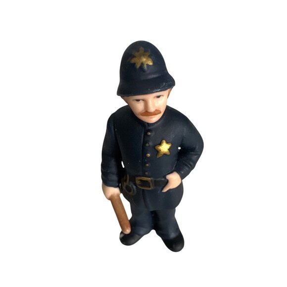 VTG Lefton Colonial Village "Officer Casey" 1989 Policeman figurine 07330 RETIRE - Picture 5 of 7